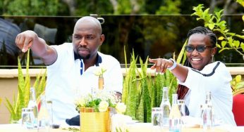 KIPCHUMBA MURKOMEN PAMPERS HIS WIFE GLADYS WITH A NICE BIRTHDAY TRIBUTE.