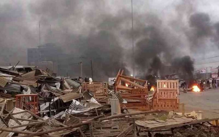 Man allegedly shot dead by police during Kahawa West protests.