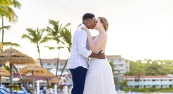 Lenana Kariba marries in Caribbean beach
