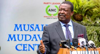 Mudavadi denies allegations for not being allowed to make speech in Kakamega church