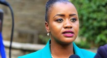 CATE WARUGURU SPEAKS AFTER MOSES KURIA LEAKED A SCREENSHOT OF THERE WHATSAPP MESSAGES