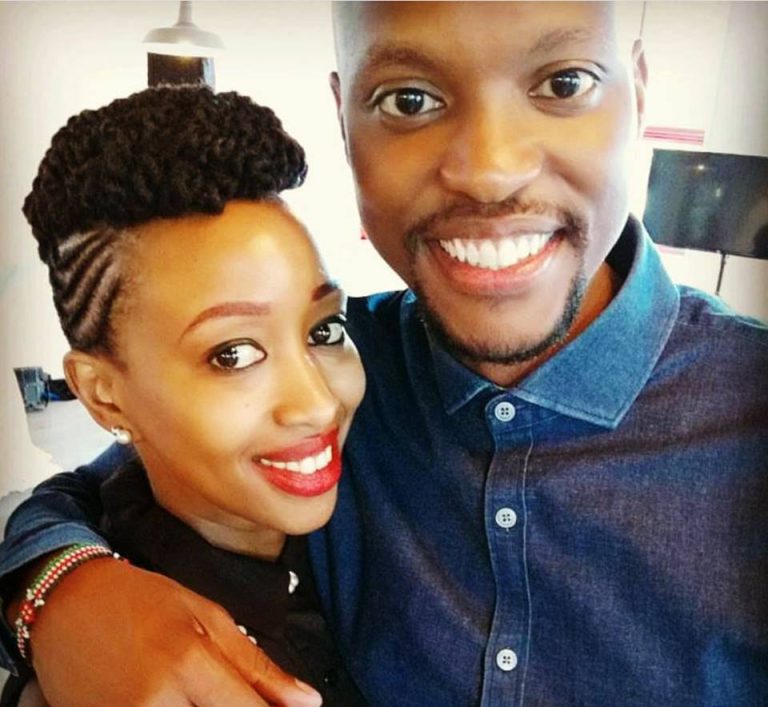 JANET MBUGUA’S HUSBAND THROWN AT THE CENTER AT NASTY FIGHT AT OLE SERENI