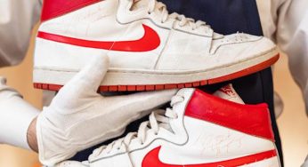 MICHAEL JORDAN’S TRAINERS SELL FOR RECORD $1.47M AT AUCTION
