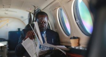 RAILA LEAVES THE COUNTRY TO UNITED ARAB EMIRATES