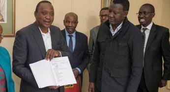 PRESIDENT UHURU MORNS HIS ICC LAWYER EVANS MONARI