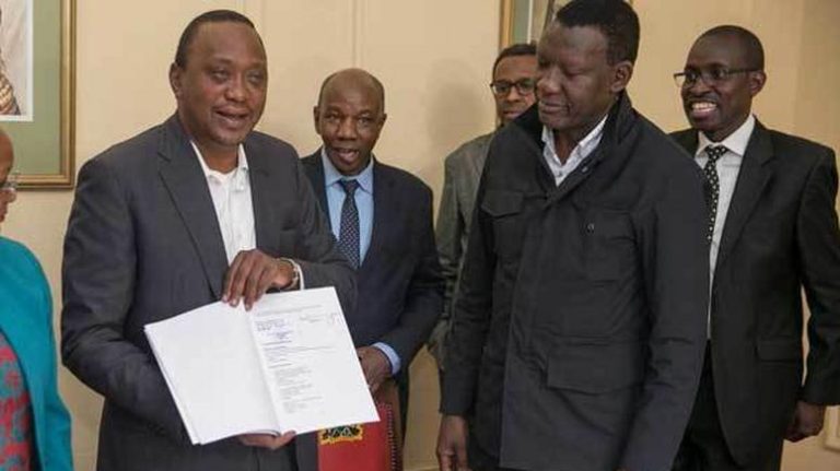 PRESIDENT UHURU MORNS HIS ICC LAWYER EVANS MONARI
