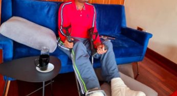 MOSES KURIA TO SUE OVER ELECTRIC MAT THAT LEFT HIS FEET BADLY INJURED