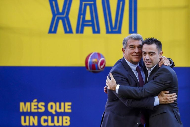 XAVI LAY DOWN THE LAW AFTER UNVEILING AS BARCA COACH