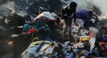 TRADERS URGE PROBE AFTER PROPERTY WORTH MILLIONS DESTROYED IN DAWN FIRE AT GIKOMBA MARKET