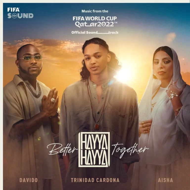 DAVIDO FEATURED ON QATAR 2022 WORLD CUP’S OFFICIAL SONG
