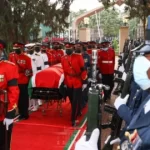 DIGNITARIES ARRIVE IN KENYA IN PARLIAMENT TO PAY LAST RSPECTS TO FORMER PRESIDENT KIBAKI