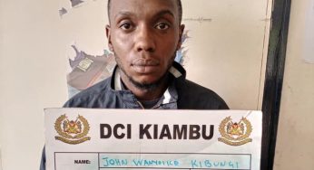 SUSPECT ARRESTED AFTER BRUTAL MURDER OF KIMC STUDENT PURITY WANGECHI