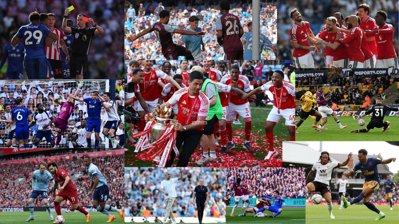 Premier League Season Ends in Drama as Arsenal Claim Glory and Westham United go down on Final-Day