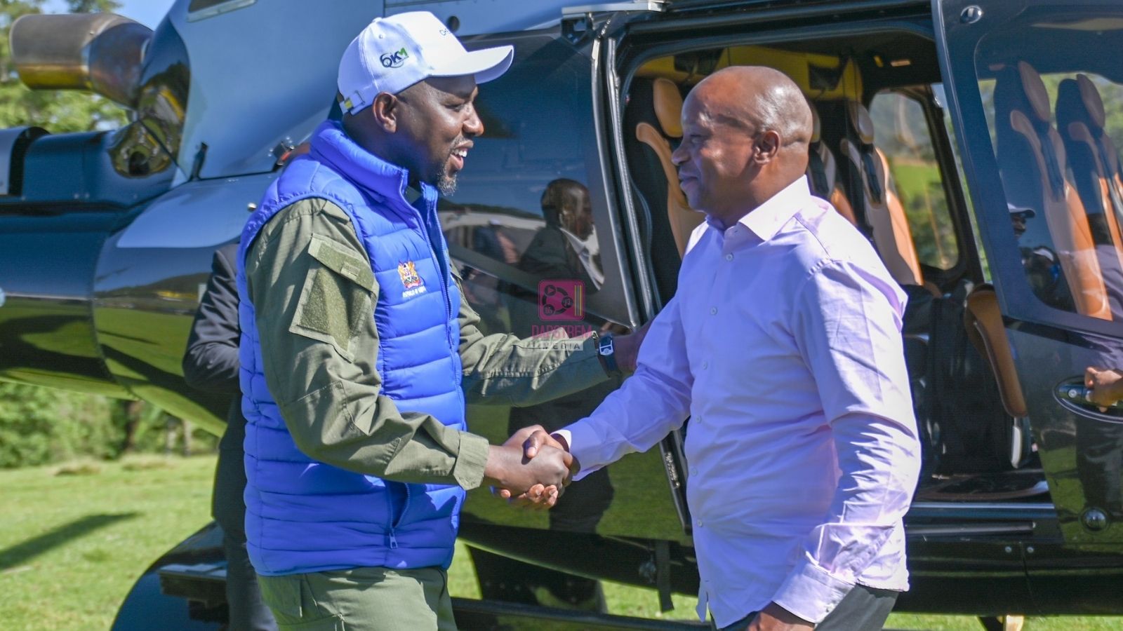 DP Kindiki joins CS Murkomen for the official launch of the Cherangany Hills Ecosystem Restoration