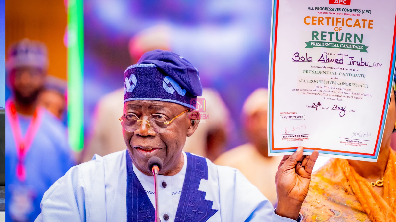 Nigeria’s President Tinubu to Run for Second Term