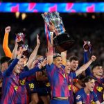 Barcelona Celebrate La Liga Success Following Commanding Season