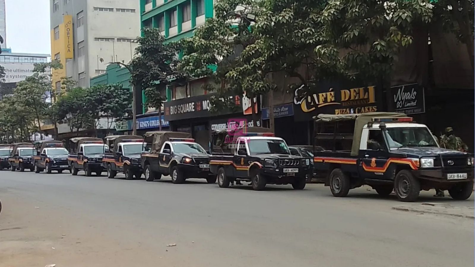 Widespread Roadblocks and Traffic Disruptions Paralyze Movement Across Nairobi During Gen Z Anniversary Demonstrations