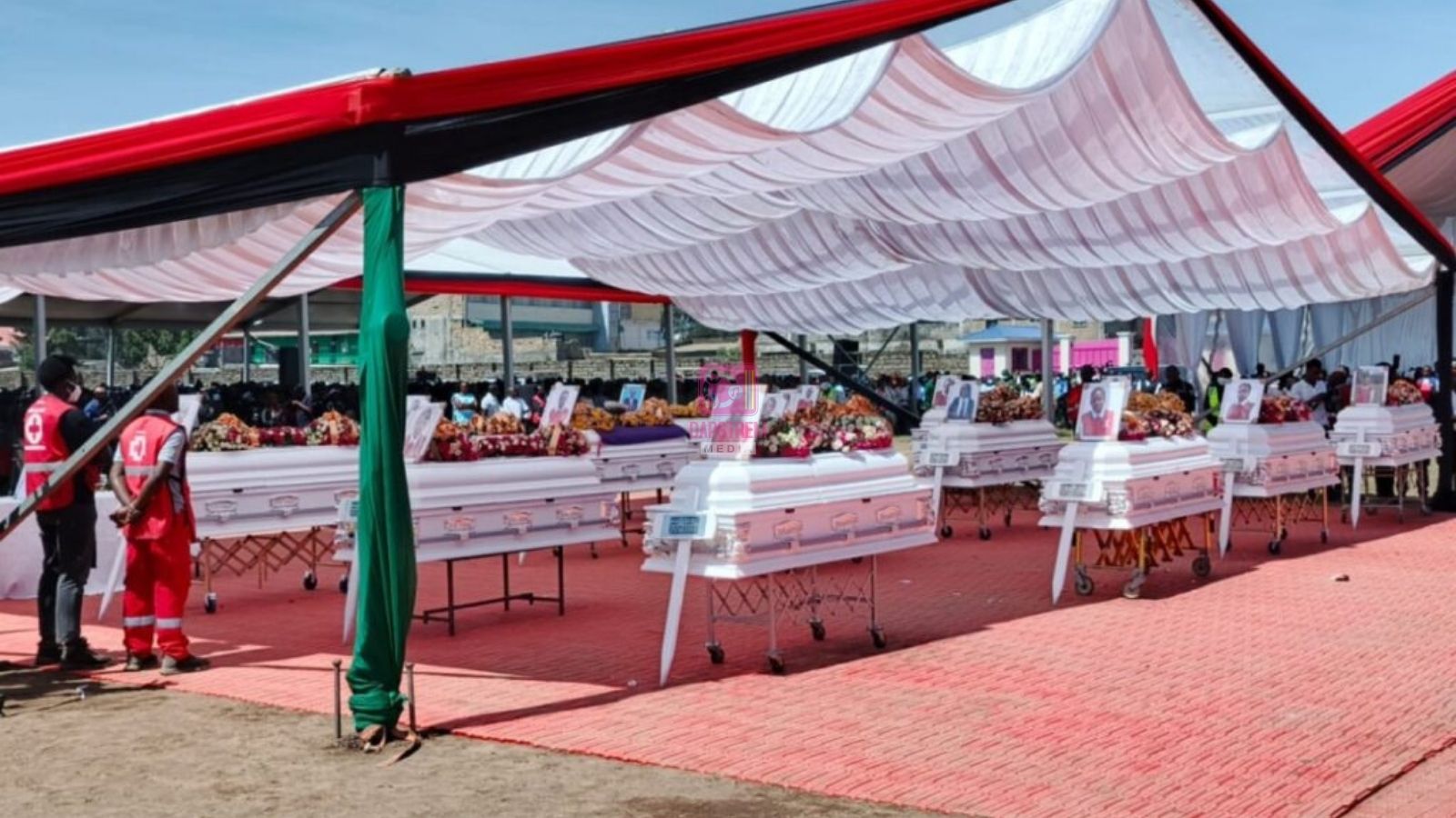 Requiem Mass Held for 15 Utumishi Girls Academy Students Who Died in Dormitory Fire at Gilgil Stadium