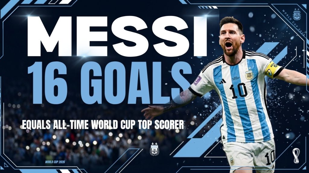 Messi Matches Klose’s All-Time World Cup Goal Record as Mbappé Moves Closer in Historic Scoring Race: Top 10 All Time Scorers