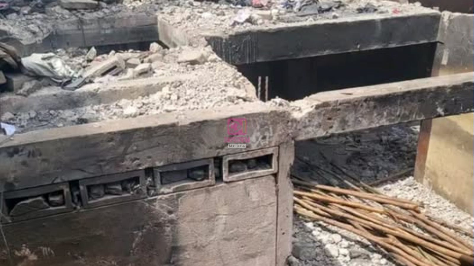 Two Feared Dead, Several Others Trapped After Building Collapses at Gikomba Market
