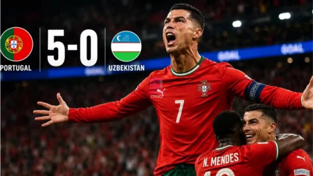 Cristiano Ronaldo Scores Twice as Portugal Thrash Uzbekistan 5-0 in FIFA World Cup Masterclass