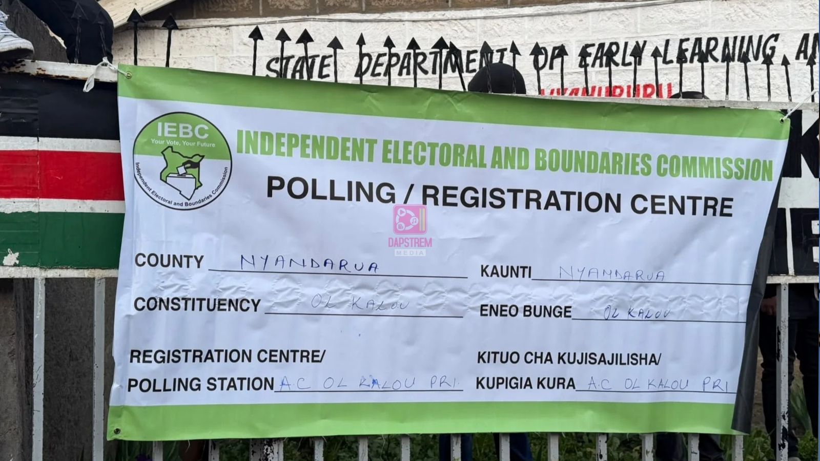 Ol Kalou By-Election: Residents Cast Votes as IEBC Calls for Peaceful and Credible Electoral Process