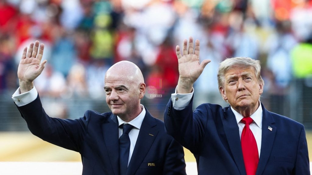 Trump Says FIFA President Gianni Infantino Should Be Considered for UN Secretary-General