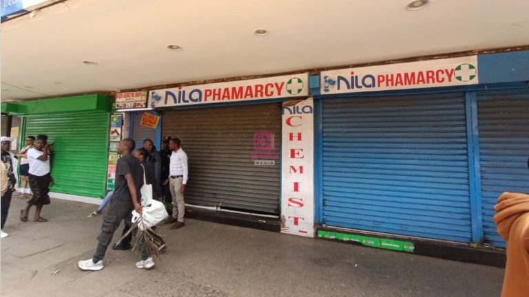 Nairobi CBD Shops Close as Traders Protest at Times Tower Over KRA Customs Valuation