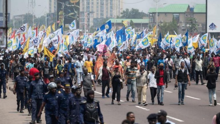 Kinshasa Protests: Hundreds Take to Streets Over Tshisekedi Constitutional Changes