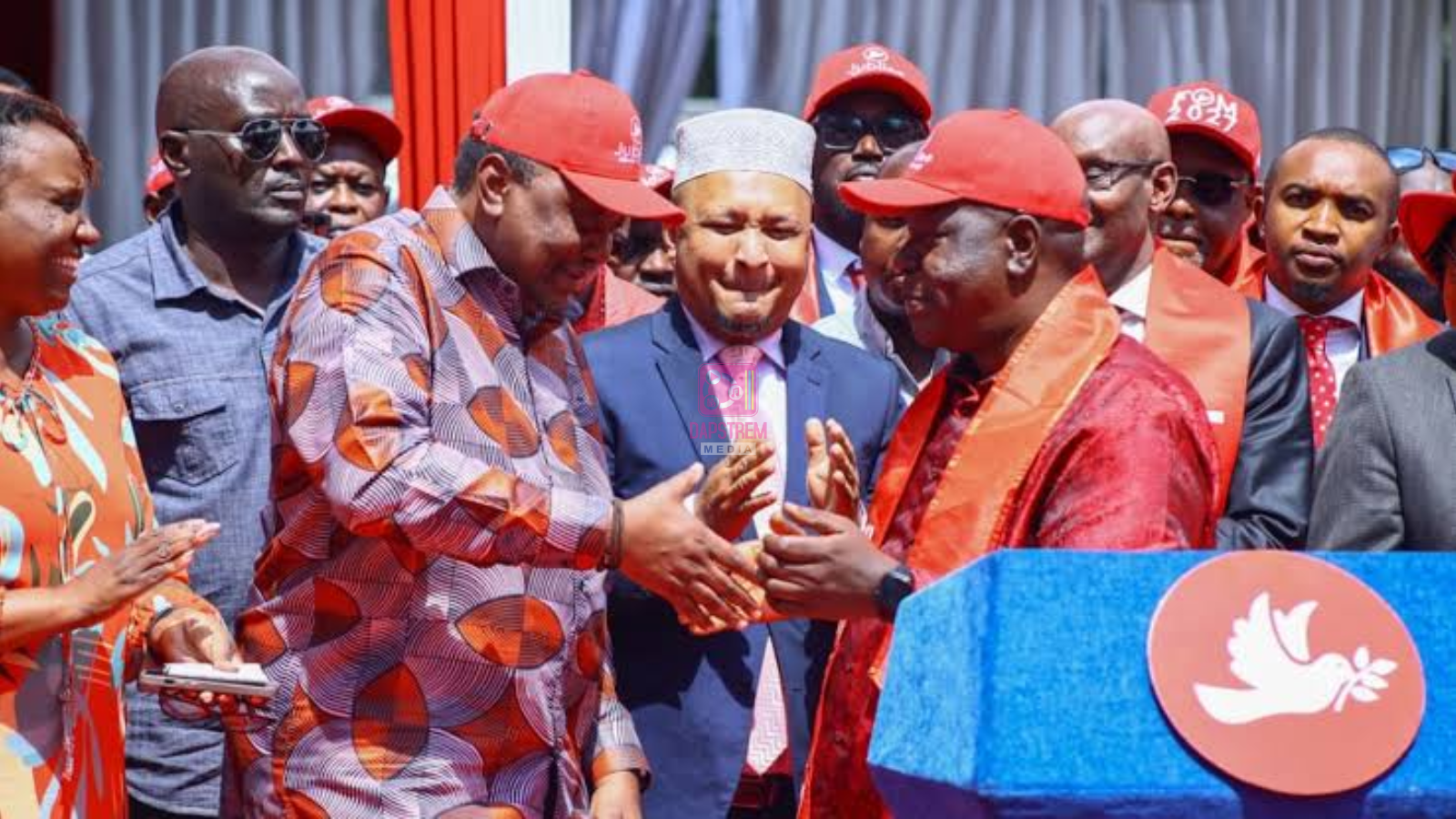 Matiang’i Takes the Jubilee Helm as Uhuru Hands Over Party Leadership