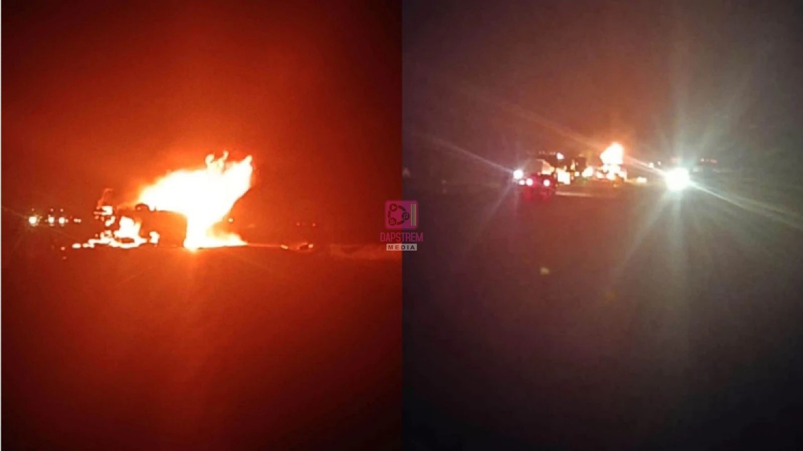 Two Killed, 14 Injured After Fuel Tanker Explodes Near Paul Boit High School Along Eldoret-Webuye Highway